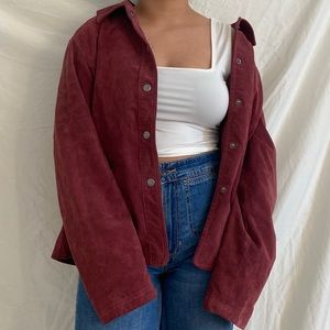 leather lining jacket
